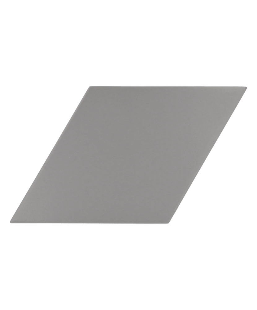 Carrelage Rhombus Smooth Dark Grey Mat 14x24 cm - détail du carreau 2