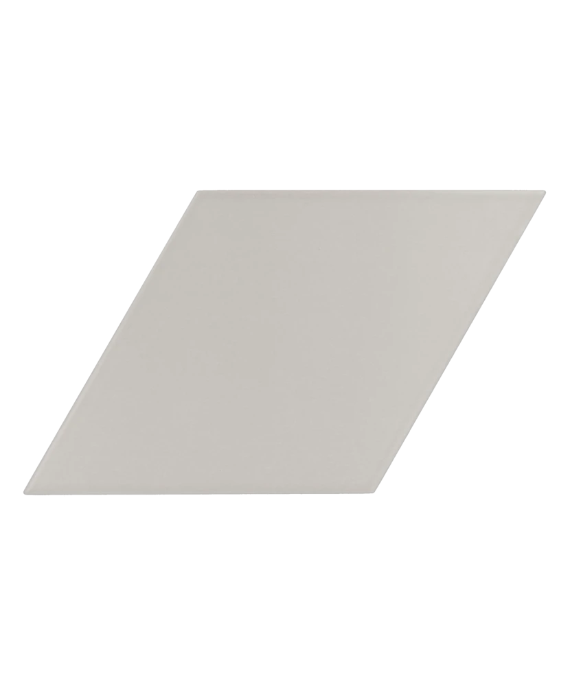 Carrelage Rhombus Smooth Light Grey Mat 14x24 cm - détail du carreau 2