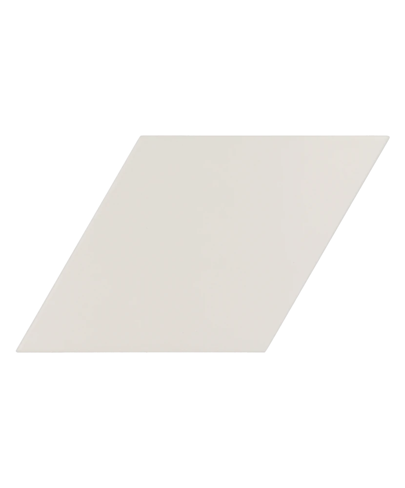 Carrelage Rhombus Smooth White Mat 14x24 cm - détail du carreau 2