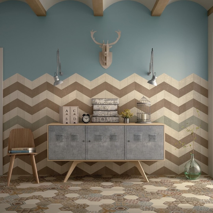 Rhombus Taupe Matt 14x24 cm - carrelage NAIS - image 3