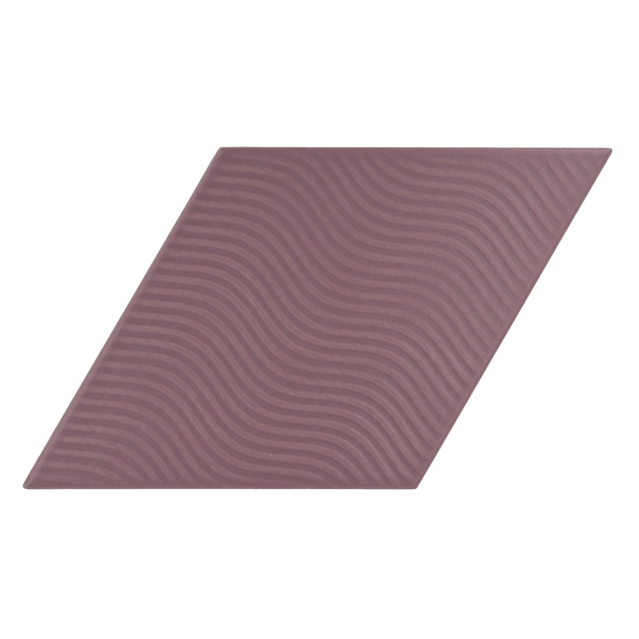Rhombus Violet Matt 14x24 cm - carrelage NAIS - image 2