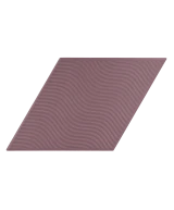 Carrelage Rhombus Violet Mat 14x24 cm - détail du carreau 2