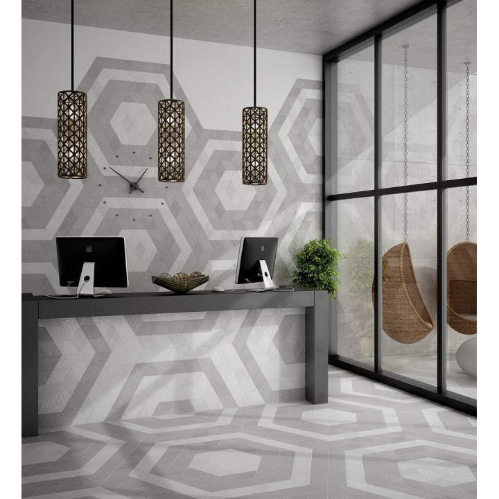 Rhombus White Matt 14x24 cm - carrelage NAIS - image 6