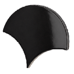 Scale Fan Black 10.6x12 cm - carrelage NAIS