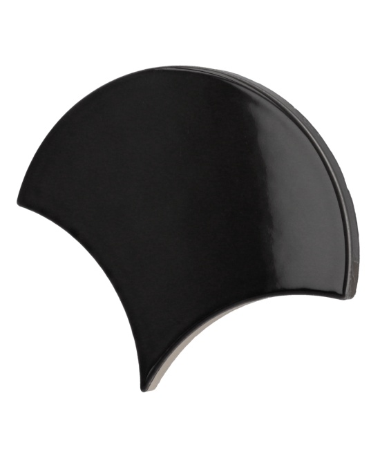 Scale Fan Black 10.6x12 cm - carrelage NAIS