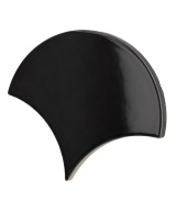 Scale Fan Black 10.6x12 cm - carrelage NAIS
