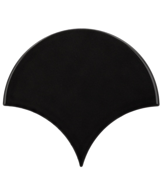 Scale Fan Black 10.6x12 cm - carrelage NAIS - image 2