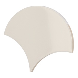 Scale Fan Cream 10.6x12 cm - carrelage NAIS
