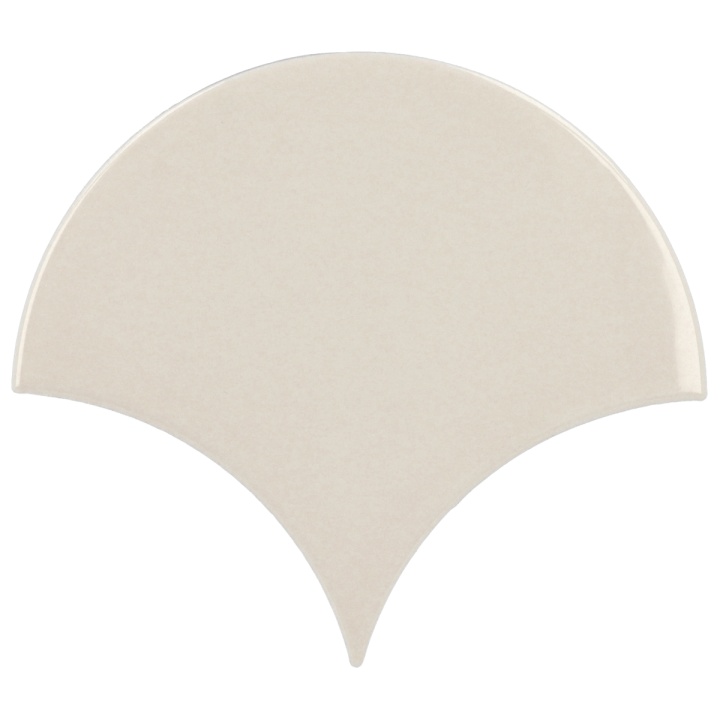 Scale Fan Cream 10.6x12 cm - carrelage NAIS - image 2