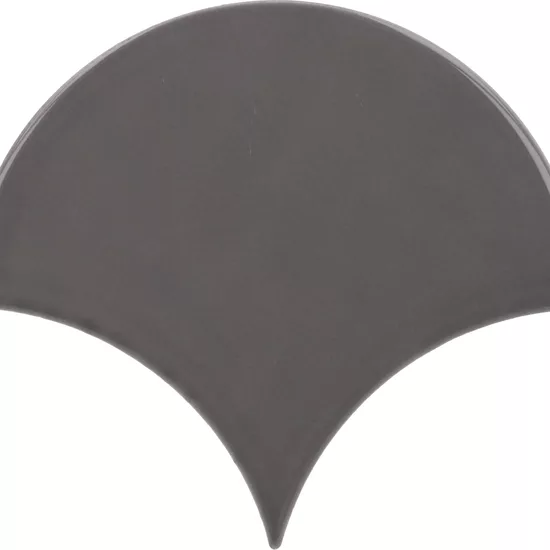 Carrelage Scale Fan Dark Grey 10,6x12 cm - détail du carreau 2
