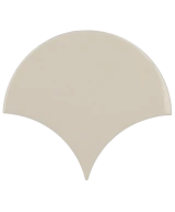 Carrelage Scale Fan Greige 10,6x12 cm - détail du carreau 2