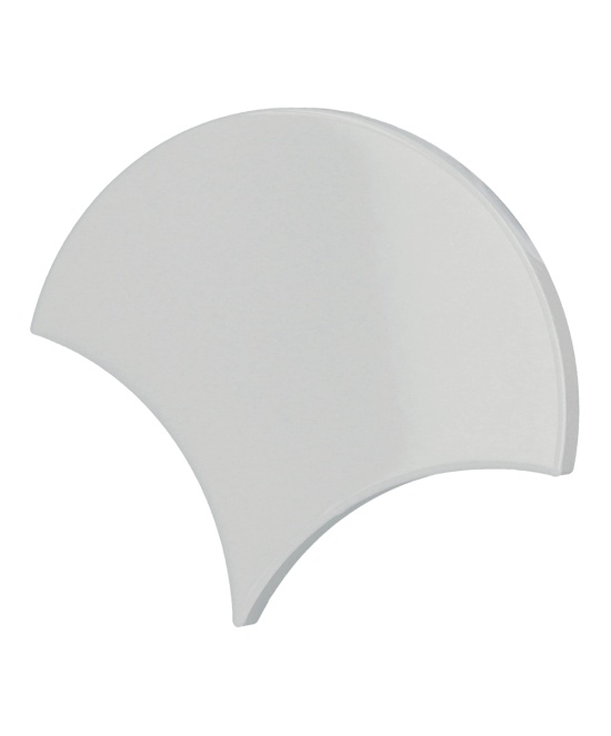 Scale Fan Light Grey 10.6x12 cm - carrelage NAIS