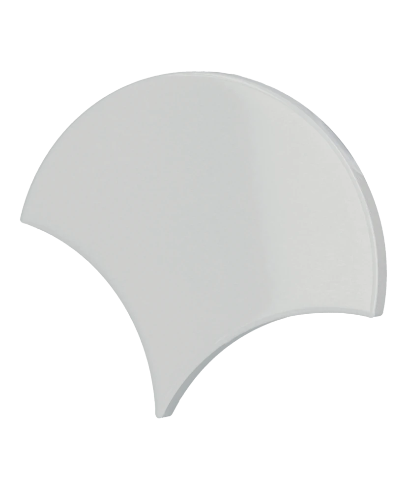 Carrelage Scale Fan Light Grey 10,6x12 cm - détail du carreau