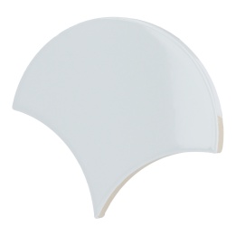 Scale Fan Sky Blue 10.6x12 cm - carrelage NAIS