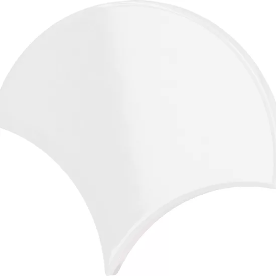 Carrelage Scale Fan White 10,6x12 cm - détail du carreau