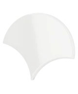 Carrelage Scale Fan White 10,6x12 cm - détail du carreau