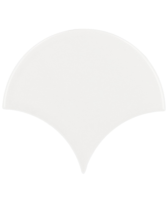 Scale Fan White 10.6x12 cm - carrelage NAIS - image 2