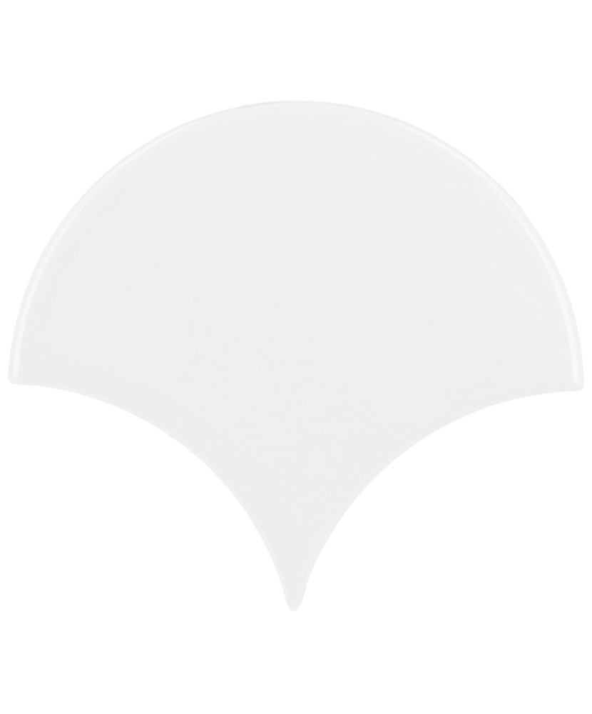 Scale Fan White 10.6x12 cm - carrelage NAIS - image 2