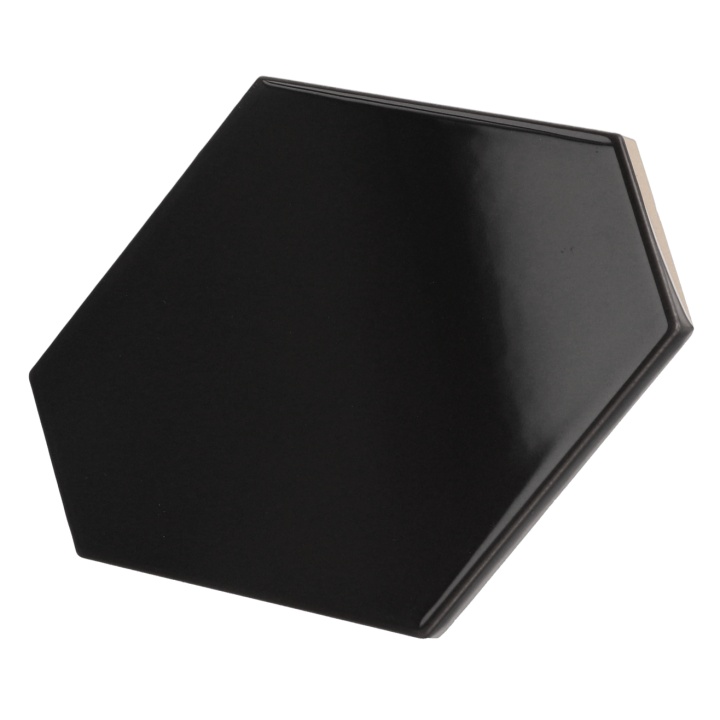Scale Benzene Black 10.8x12.4 cm - carrelage NAIS