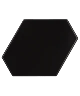 Carrelage Scale Benzene Black 10,8x12,4 cm - détail du carreau 2