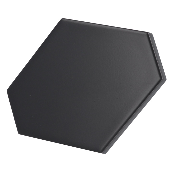 Scale Benzene Black Matt 10.8x12.4 cm - carrelage NAIS