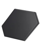 Carrelage Scale Benzene Black Mat 10,8x12,4 cm - détail du carreau