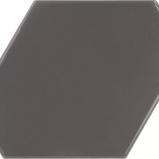 Carrelage Scale Benzene Dark Grey 10,8x12,4 cm - détail du carreau 2