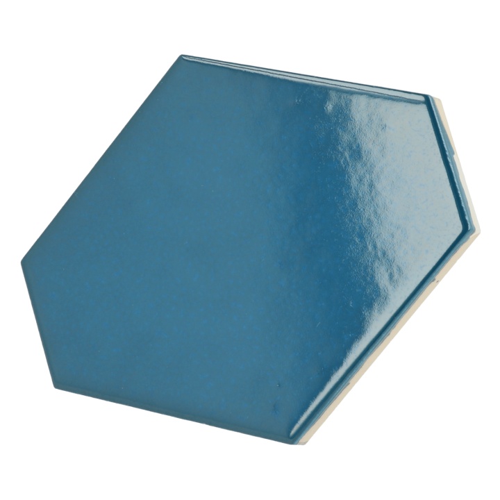 Scale Benzene Electric Blue 10.8x12.4 cm - carrelage NAIS