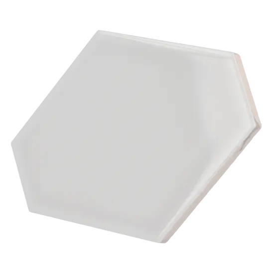 Carrelage Scale Benzene Light Grey 10,8x12,4 cm - détail du carreau