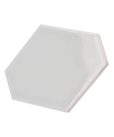 Carrelage Scale Benzene Light Grey 10,8x12,4 cm - détail du carreau