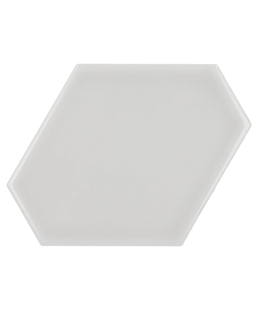 Carrelage Scale Benzene Light Grey 10,8x12,4 cm - détail du carreau 2