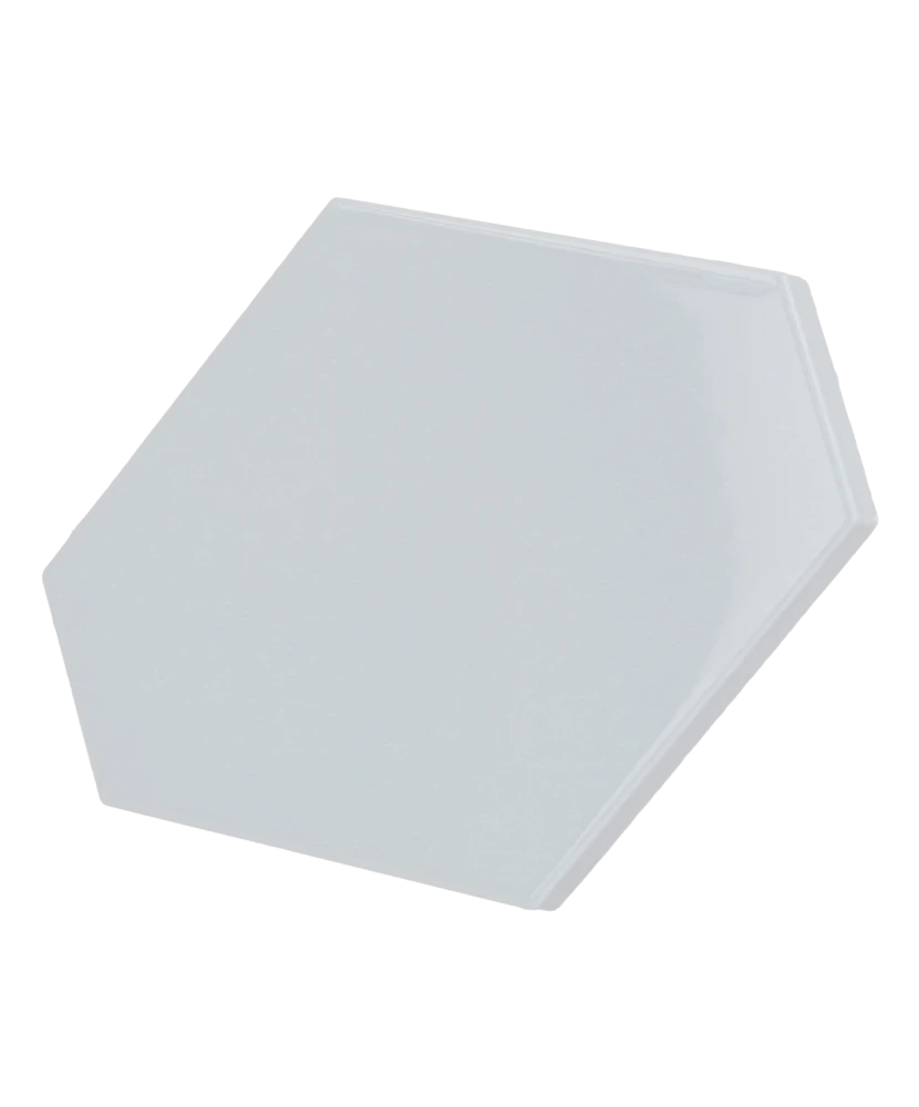 Carrelage Scale Benzene Sky Blue 10,8x12,4 cm - détail du carreau