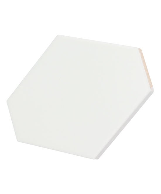 Scale Benzene White Matt 10.8x12.4 cm - carrelage NAIS