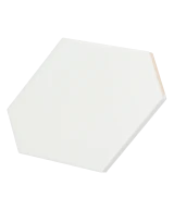 Carrelage Scale Benzene White Mat 10,8x12,4 cm - détail du carreau