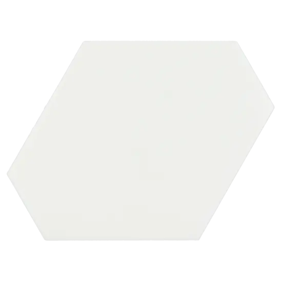Scale Benzene White Matt 10,8x12,4 cm