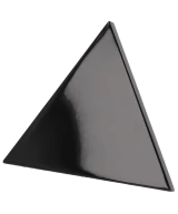 Carrelage Scale Triangolo Black 10,8x12,4 cm - détail du carreau