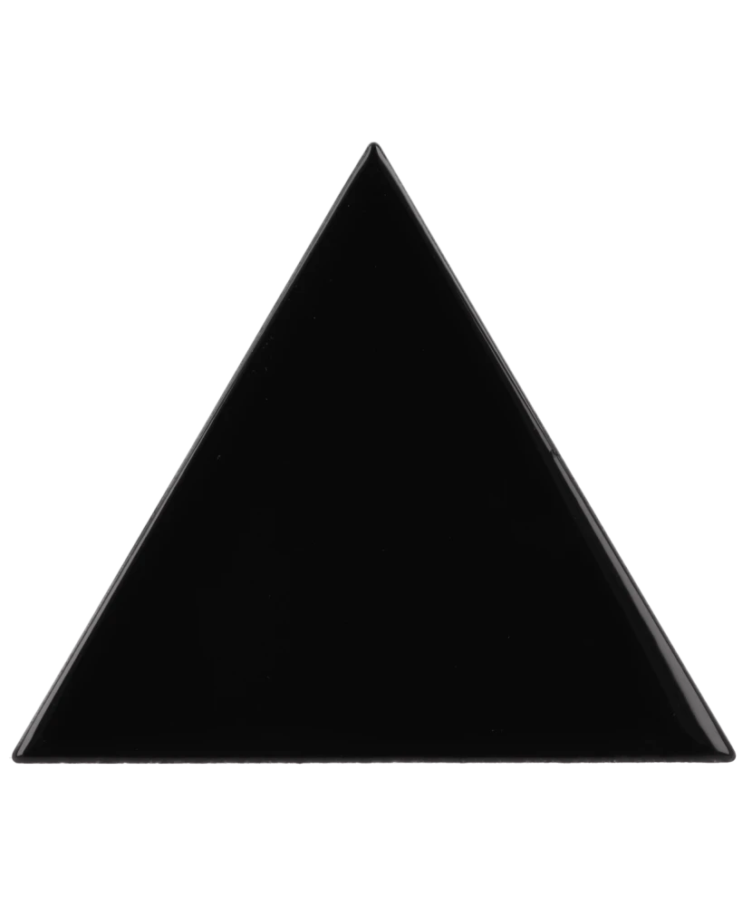 Carrelage Scale Triangolo Black 10,8x12,4 cm - détail du carreau 2