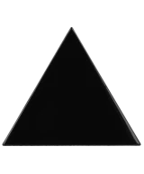 Carrelage Scale Triangolo Black 10,8x12,4 cm - détail du carreau 2