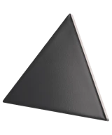 Carrelage Scale Triangolo Black Mat 10,8x12,4 cm - détail du carreau