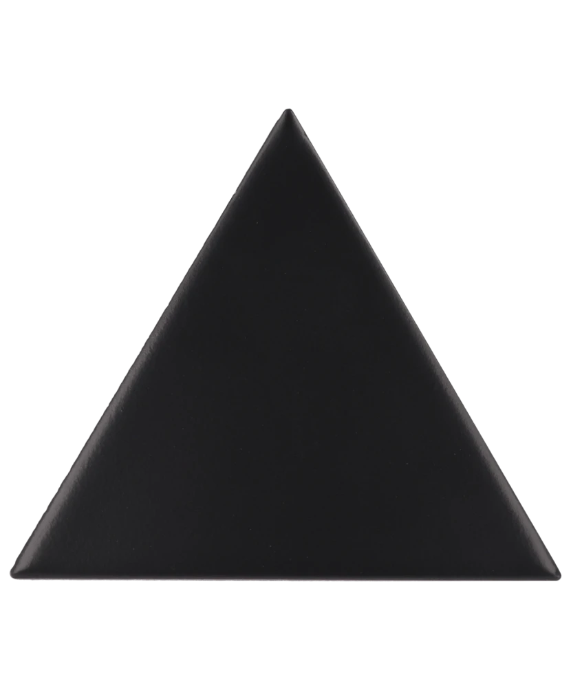 Carrelage Scale Triangolo Black Mat 10,8x12,4 cm - détail du carreau 2