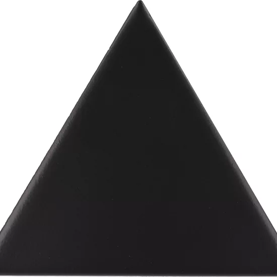 Carrelage Scale Triangolo Black Mat 10,8x12,4 cm - détail du carreau 2