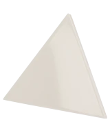 Carrelage Scale Triangolo Cream 10,8x12,4 cm - détail du carreau