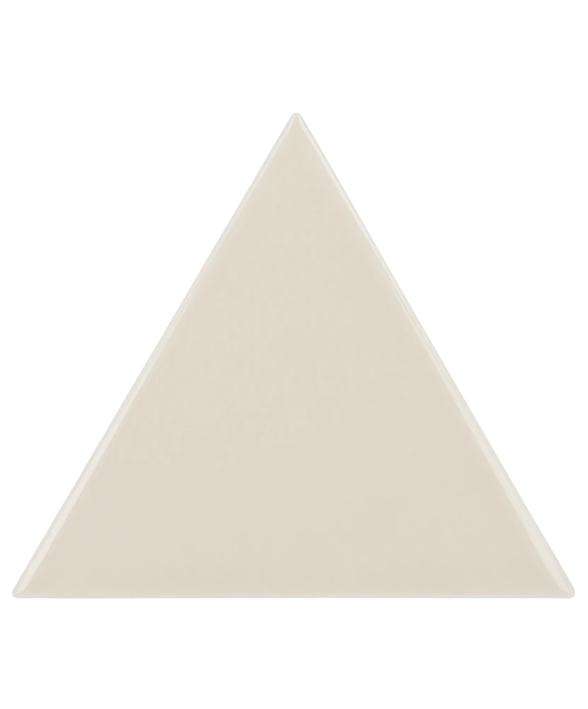 Carrelage Scale Triangolo Cream 10,8x12,4 cm - détail du carreau 2