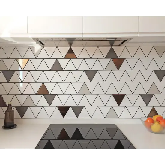 Scale Triangolo Dark Grey 10.8x12.4 cm - carrelage NAIS - image 3