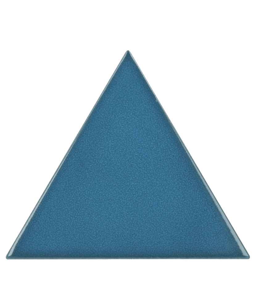 Carrelage Scale Triangolo Electric Blue 10,8x12,4 cm - détail du carreau 2