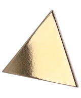 Carrelage Scale Triangolo Metallic 10,8x12,4 cm - détail du carreau