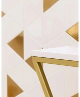 Carrelage Scale Triangolo Metallic 10,8x12,4 cm - vue d’ambiance 3