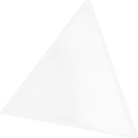 Carrelage Scale Triangolo White 10,8x12,4 cm - détail du carreau