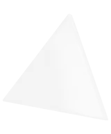 Carrelage Scale Triangolo White 10,8x12,4 cm - détail du carreau