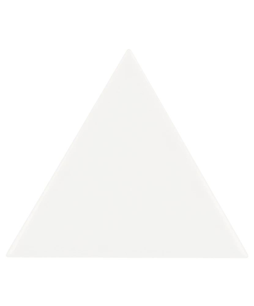 Carrelage Scale Triangolo White 10,8x12,4 cm - détail du carreau 2